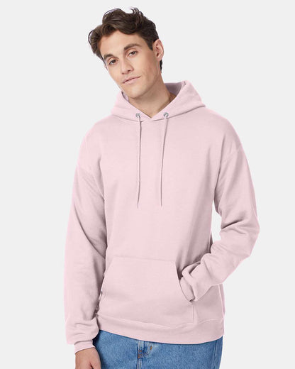 Hanes Unisex EcoSmart® Hooded Sweatshirt P170 #colormdl_Pale Pink