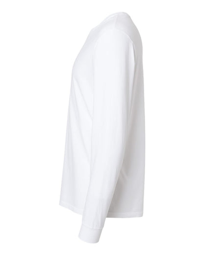 SoftShirts Unisex Organic Long Sleeve T-Shirt 420 #color_White