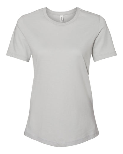 BELLA + CANVAS Women’s Relaxed Jersey Tee 6400 #color_Solid Athletic Grey