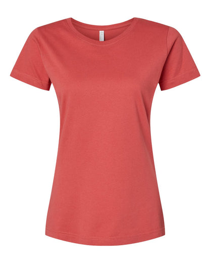 LAT Women's Fine Jersey Tee 3516 #color_Passionfruit