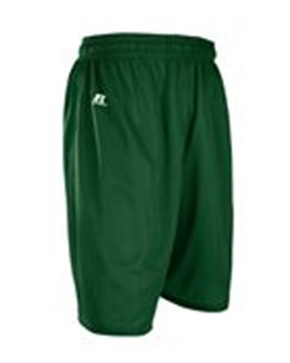 Russell Athletic Youth Tricot Mesh Shorts 659AFB #color_Dark Green