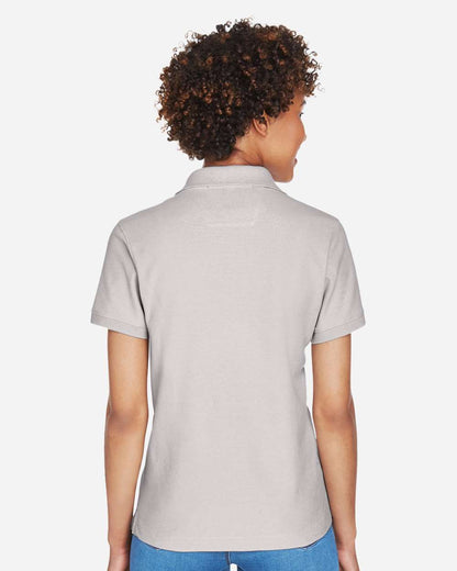 Devon & Jones Women's Pima Piqué Polo D100W #colormdl_Silver