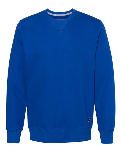 Russell Athletic Unisex Cotton Rich Crewneck Sweatshirt 82RNSM #color_Royal