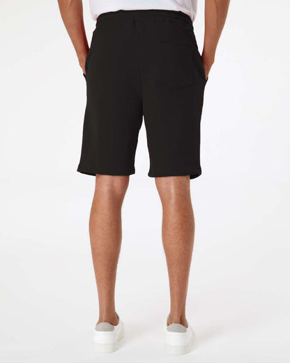 Independent Trading Co. Men's Midweight Fleece Shorts IND20SRT #colormdl_Black