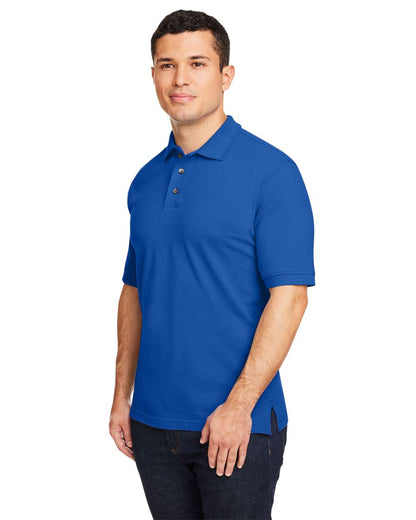 Harriton Men's Pique Polo M200 #colormdl_True Royal