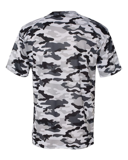 Badger Camo T-Shirt 4181 #color_White