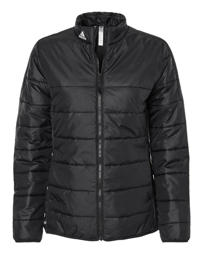 Adidas Women's Puffer Jacket A571 #color_Black