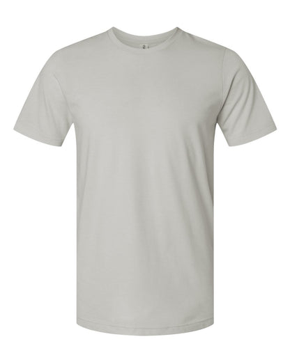 Tultex Combed CVC T-Shirt 602CVC #color_Heather Light Silver