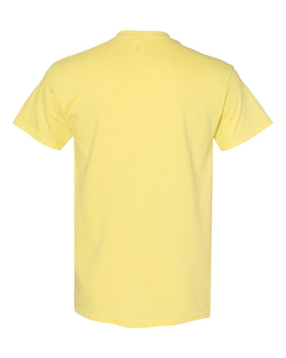 Gildan Unisex Heavy Cotton™ T-Shirt 5000 #color_Cornsilk