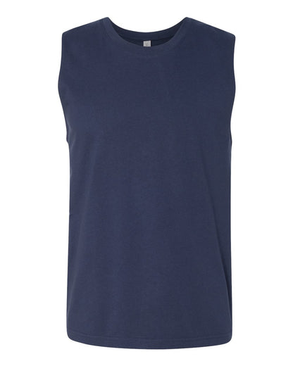 BELLA + CANVAS Jersey Muscle Tank 3483 #color_Navy