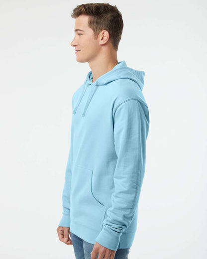 Independent Trading Co. Midweight Hooded Sweatshirt SS4500 #colormdl_Blue Aqua