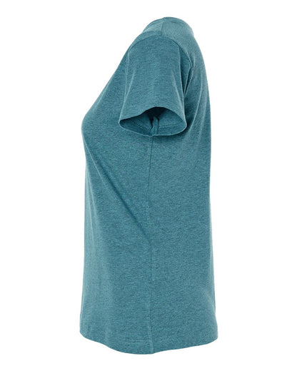 LAT Women's Fine Jersey Tee 3516 #color_Surf Blackout