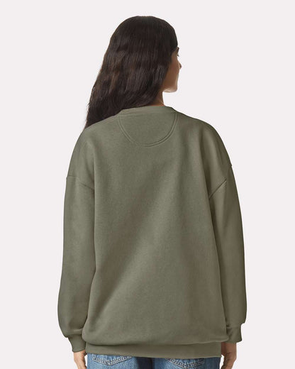 American Apparel ReFlex Fleece Crewneck Sweatshirt RF496 #colormdl_Lieutenant