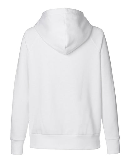Under Armour Women's Rival Fleece Hooded Sweatshirt 1379500 #color_White/ Black