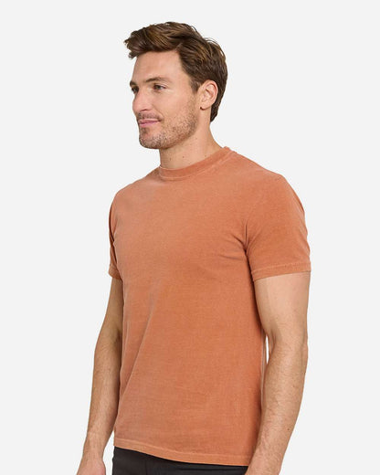 Threadfast Apparel Unisex Colors Garment-Dyed T-Shirt C1200 #colormdl_Pumpkin