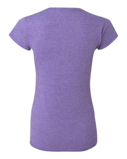 Gildan Women's Softstyle® T-Shirt 64000L #color_Heather Purple