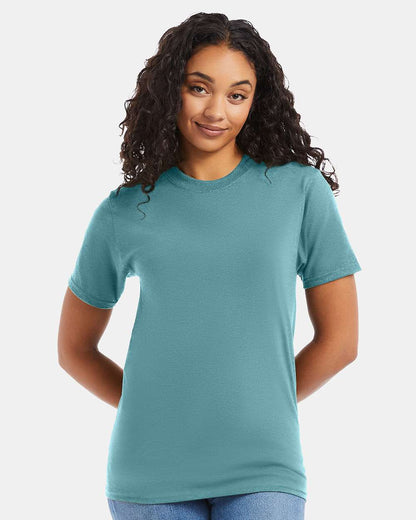 Hanes Unisex Beefy-T® T-Shirt 5180 #colormdl_Green Clay