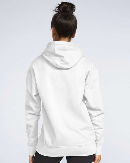 Gildan Unisex Softstyle® Midweight Hooded Sweatshirt SF500 #colormdl_White