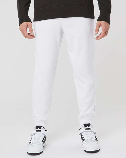 Independent Trading Co. Men's Midweight Fleece Sweatpants IND20PNT #colormdl_White