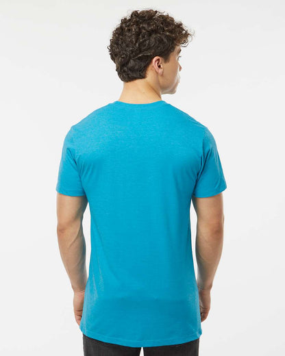 Tultex Premium Cotton Blend T-Shirt 541 #colormdl_Turquoise Heather