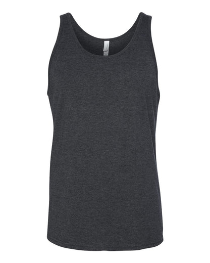 BELLA + CANVAS Heather CVC Tank 3480CVC #color_Dark Grey Heather