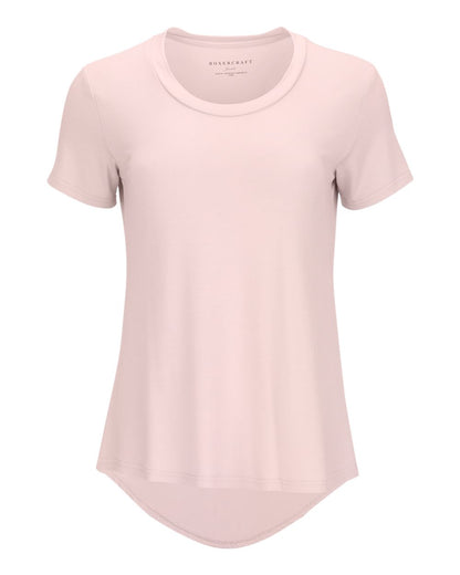 Boxercraft Women's Bamboo Scoop Neck T-Shirt BW2105 #color_Pink Serenity