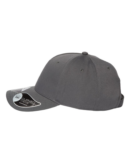 Atlantis Headwear Sustainable Five-Panel Cap FIJI #color_Dark Grey