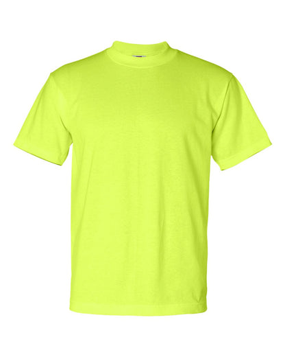 Bayside USA-Made 50/50 T-Shirt 1701 #color_Safety Green