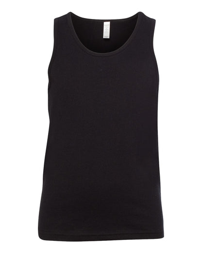 BELLA + CANVAS Youth Jersey Tank 3480Y #color_Black