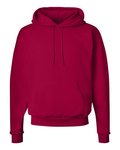 Hanes Unisex EcoSmart® Hooded Sweatshirt P170 #color_Deep Red