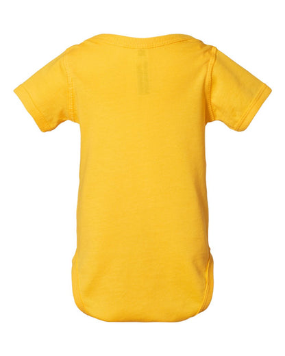 Rabbit Skins Infant Fine Jersey Bodysuit 4424 #color_Yellow