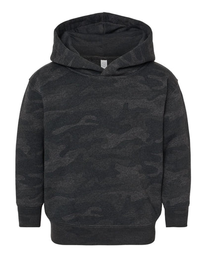 Rabbit Skins Toddler Pullover Fleece Hoodie 3326 #color_Storm Camo