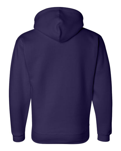 J. America Men's Premium Hooded Sweatshirt 8824 #color_Purple