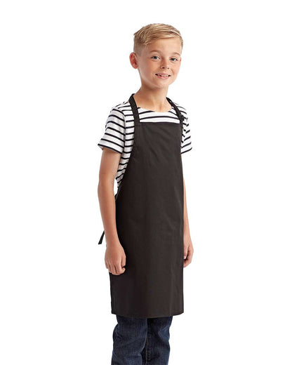 Artisan Collection by Reprime Youth Recycled Apron RP149 #colormdl_Black