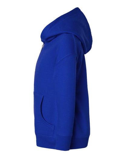 Rabbit Skins Toddler Full-Zip Fleece Hoodie Sweatshirt 3346 #color_Royal