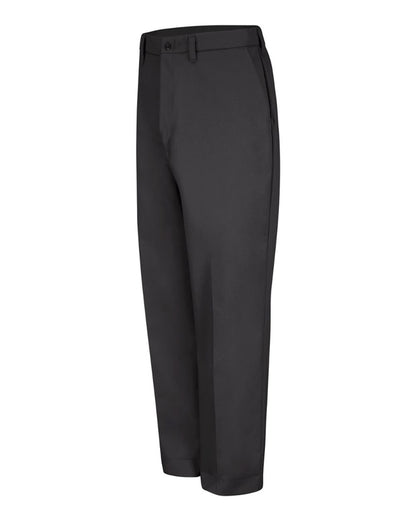 Red Kap Men's Odd Sizes Red-E-Prest® Work Pants PT10ODD #color_Black - Unhemmed