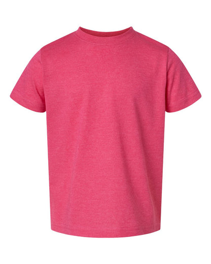 Rabbit Skins Toddler Fine Jersey Tee 3321 #color_Vintage Hot Pink