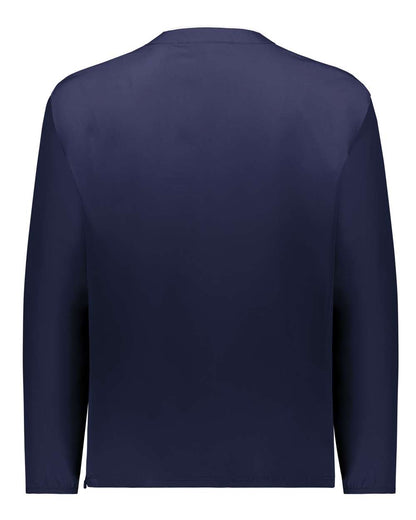 Holloway Men's Clubhouse Quarter-Zip Pullover 229595 #color_Navy/ White