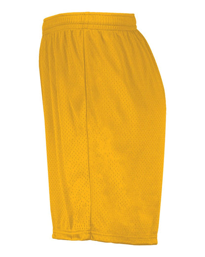 Augusta Sportswear Youth Modified Mesh Shorts 1851 #color_Gold