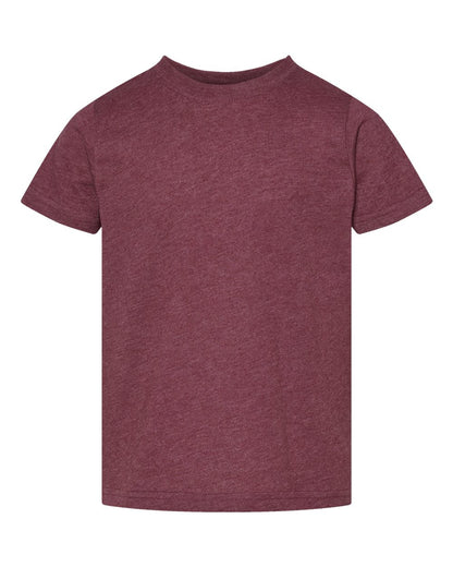 Rabbit Skins Toddler Fine Jersey Tee 3321 #color_Vintage Burgundy