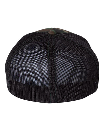 Richardson R-Flex Trucker Cap 110 #color_Army Camo/ Black