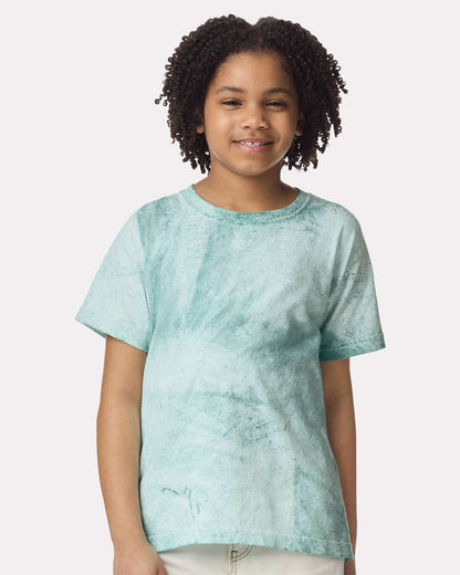 Comfort Colors Youth Colorblast™ Heavyweight T-Shirt 1745Y #colormdl_Seaglass
