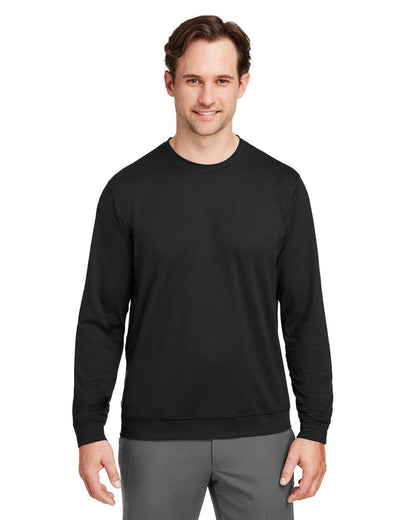 Puma Golf Men's Cloudspun Crewneck Sweatshirt 535500 #colormdl_Puma Black