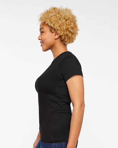 LAT Women's Fine Jersey Tee 3516 #colormdl_Black