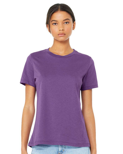 BELLA + CANVAS Women’s Relaxed Jersey Tee 6400 #colormdl_Royal Purple