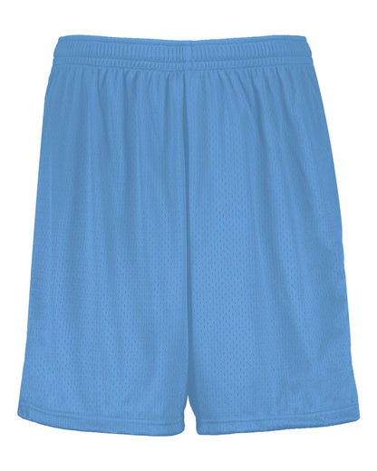 Augusta Sportswear Youth Modified Mesh Shorts 1851 #color_Columbia Blue