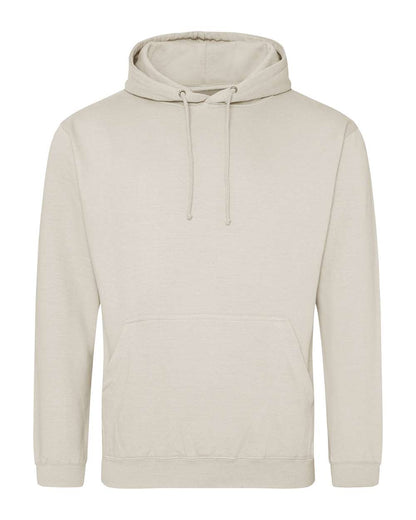 AWDis Unisex College Hooded Sweatshirt JHA001 #color_Natural Stone