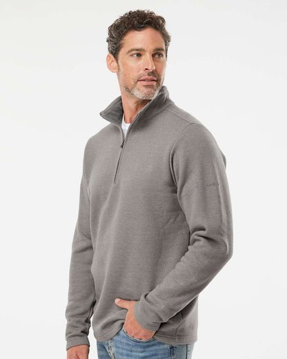 Columbia Men's Great Hart Mountain™ III Half-Zip Pullover 212487 #colormdl_Boulder Heather