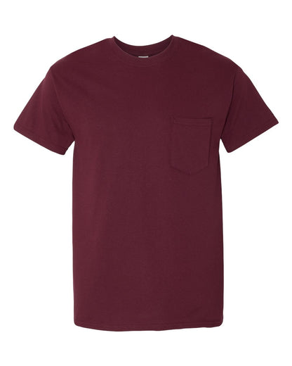 Gildan Heavy Cotton™ Pocket T-Shirt 5300 #color_Maroon