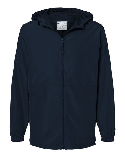 Champion Unisex Full-Zip Anorak Jacket CO125 #color_Navy